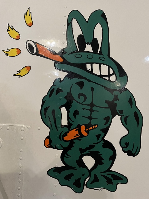 UDT/SEAL mascot:  Freddy the Frogman