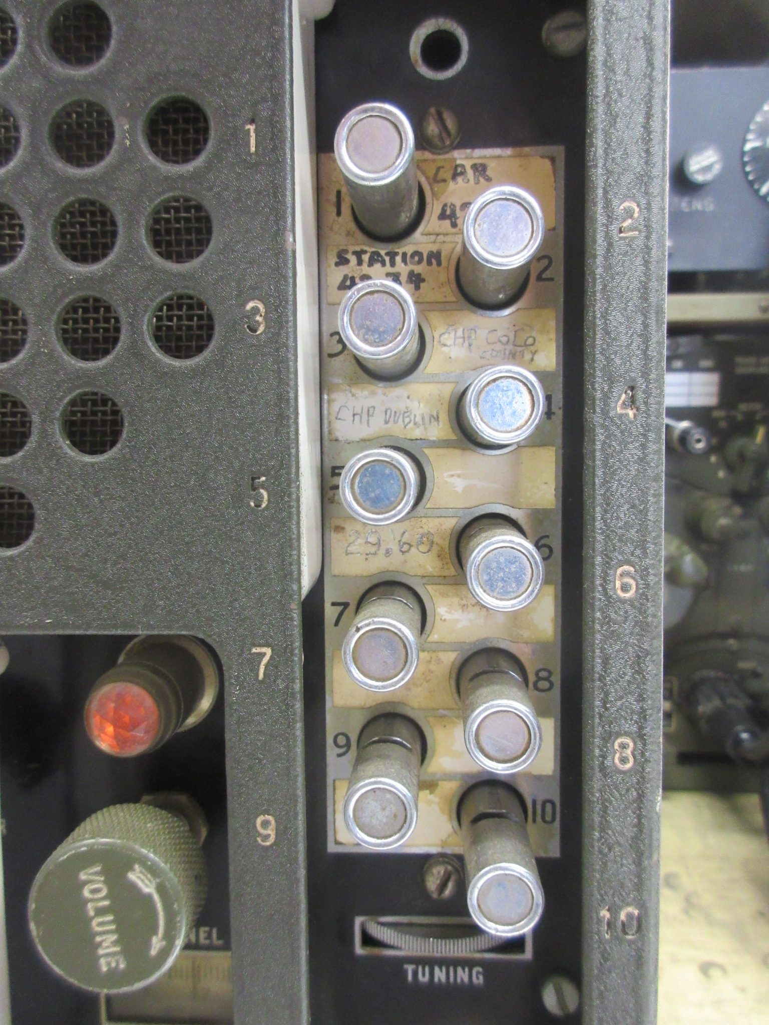 Push Button Tuning WWII Style