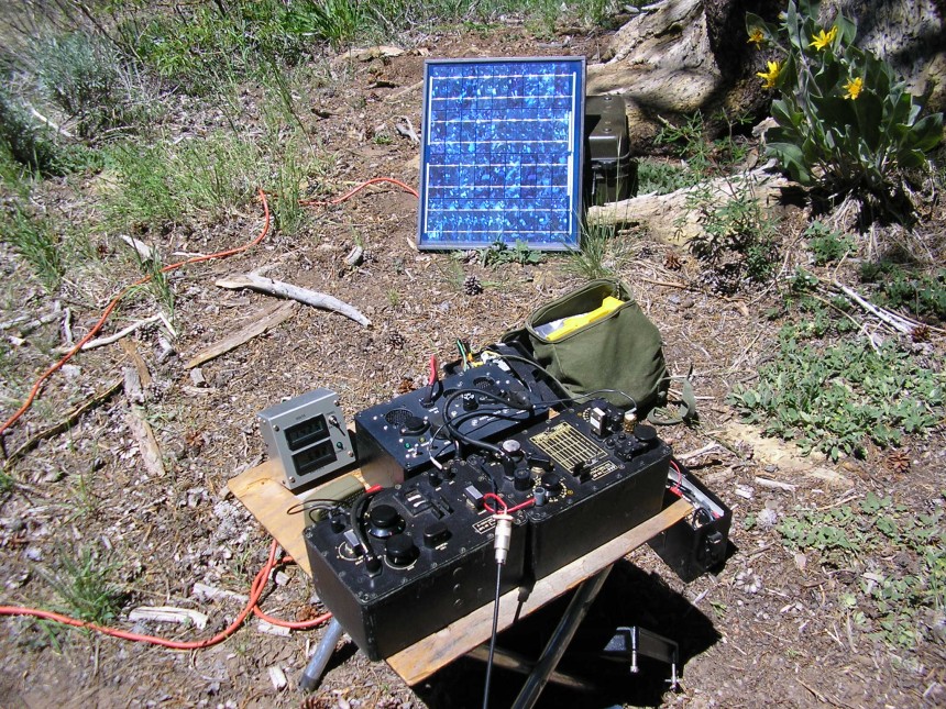 Solar Powered GRC-109 in the Field